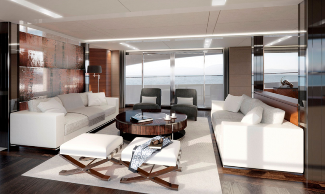 Motor yacht Imperial Princess - Saloon Motor yacht Imperial Princess - Saloon