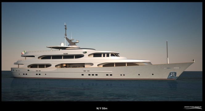 New 55m ‘classic’ motor yacht project by Tommaso Spadolini