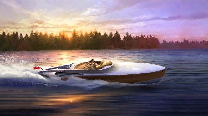 New AEROBOAT Superyacht Tender / Luxury Day Boat unveiled by Claydon Reeves