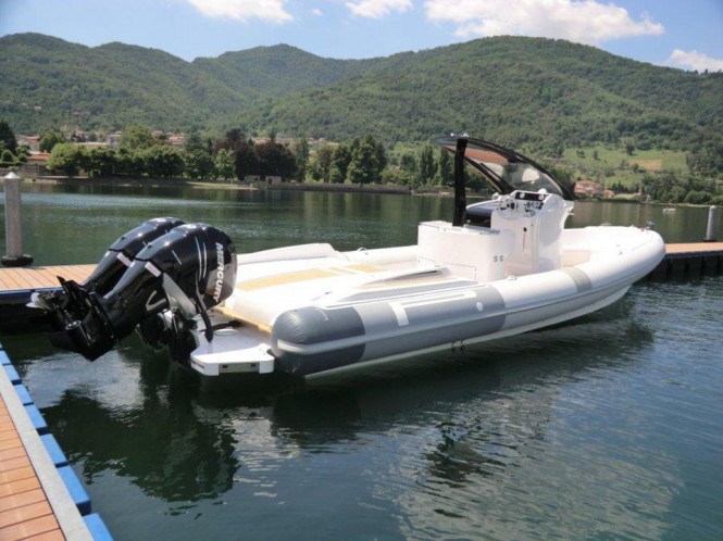 New Pirelli PZero 1100 Outboard Edition Superyacht Tender to make its debut this summer