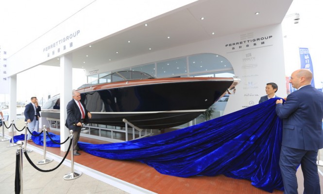 Riva Aquariva Super Yacht Tender unveiled at Qingdao Boat Show in China