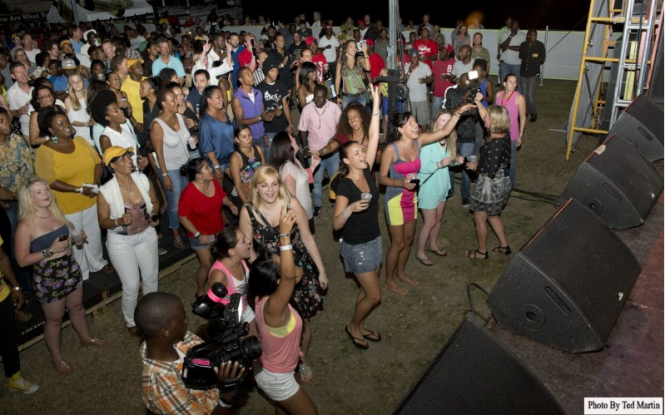 Antigua Sailing Week 2013: Tuesday party was a huge SPLASH
