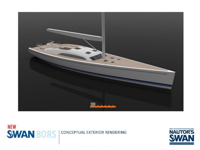 Sailing Yacht Swan 80RS by Nautors Swan Sailing Yacht Swan 80RS by Nautors Swan