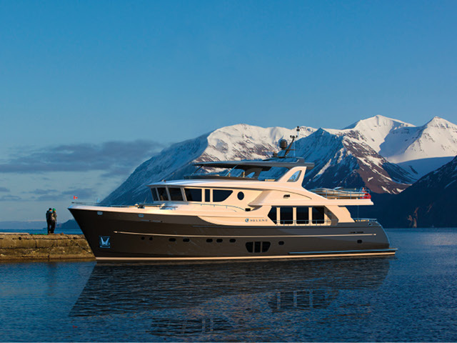 Construction of Selene 92 Ocean Explorer Yacht well underway