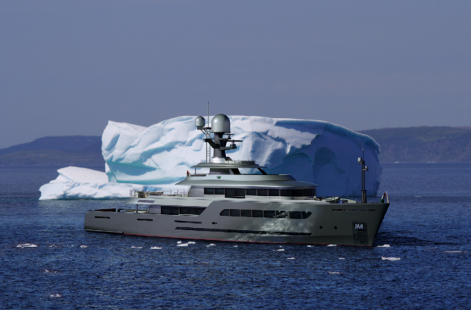 Sergio Cutolo designed motor yacht Mondo 56 for MondoMarine