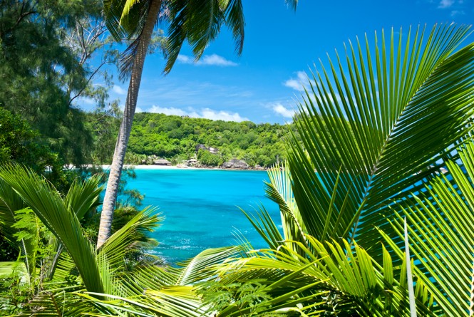 Seychelles in the Indian Ocean