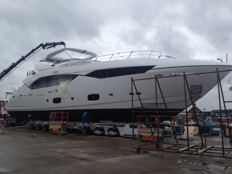 Sunseeker 115 Sport motor yacht ZOZO launched