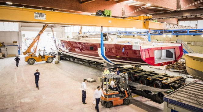 Superyacht Nomade IV - aft view