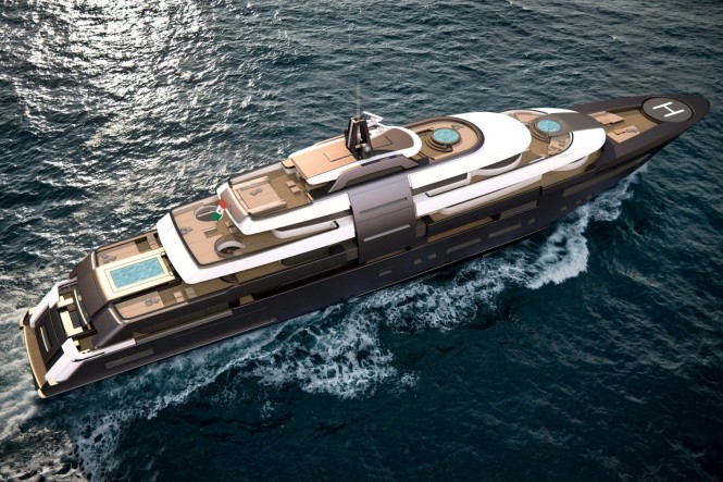 ZSYD yacht concept 90m ZSYD yacht concept 90m