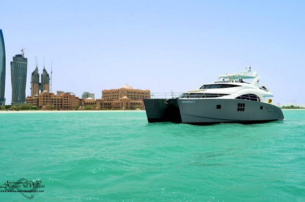 Sunreef Yachts announces presence of 70 Sunreef Power yacht DAMRAK II in the Middle East