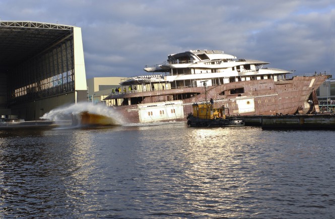 Lurssen to launch 85m motor yacht Project NIKI soon