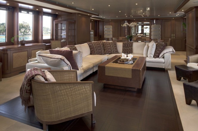 Charter Yacht JO - Main Saloon Charter Yacht JO - Main Saloon