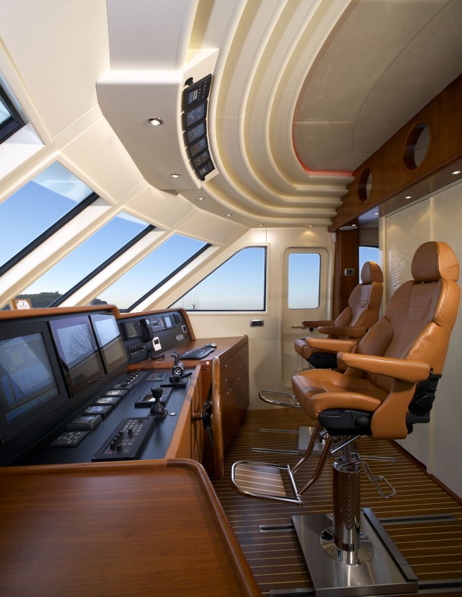 Eleonora Yacht - Wheelhouse Eleonora Yacht - Wheelhouse