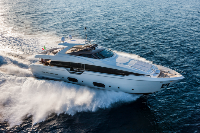 New motor yacht Ferretti 960