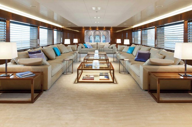 Hanseatic mega yacht Smeralda - Interior Hanseatic mega yacht Smeralda - Interior