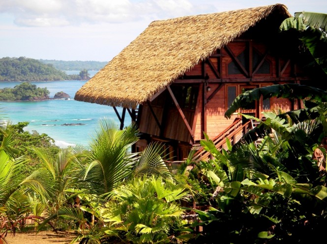 Jungle Lodge - northwest view