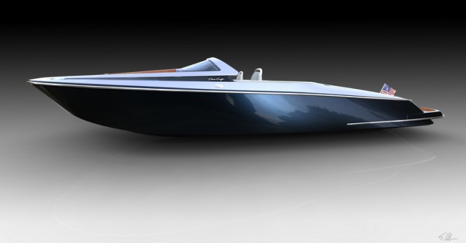 Latest SCORPION yacht tender/launch vessel concept designed by Scott Henderson