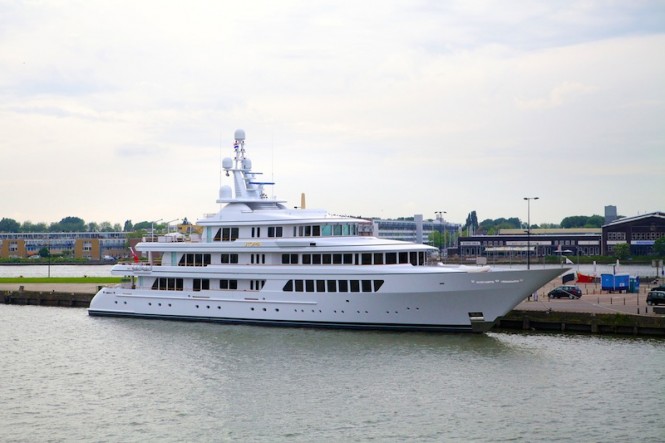 Feadship Mega Yacht UTOPIA relaunched after refit