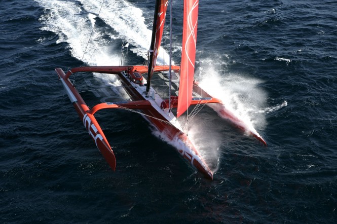 North Atlantic Record smashed by Francis Joyon aboard IDEC yacht by more than 16 hours