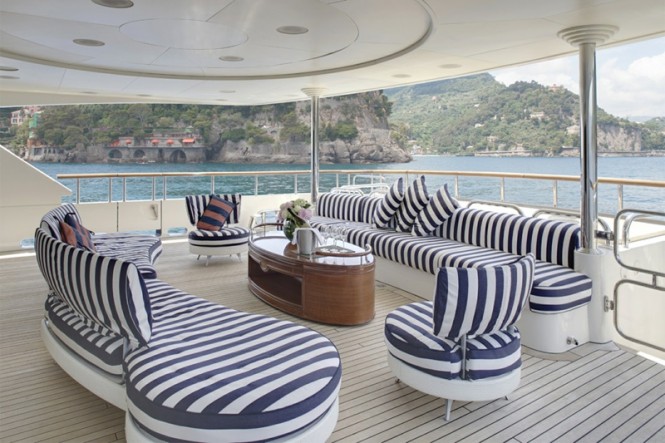 Motor Yacht JO - Main deck aft Motor Yacht JO - Main deck aft