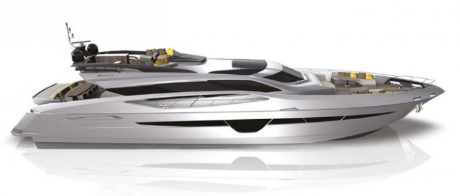 New motor yacht Project 105 HT by Numarine