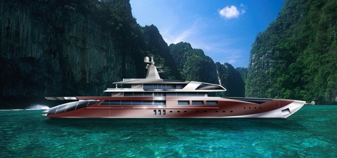 New 70m Joachim Kinder superyacht concept New 70m Joachim Kinder superyacht concept