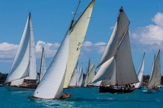 Les Voiles d’Antibes – Trophée Panerai 2013 attended by 65 classic sailing yachts