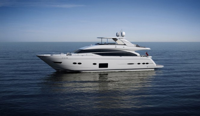 New motor yacht Princess 88 by Princess Yachts