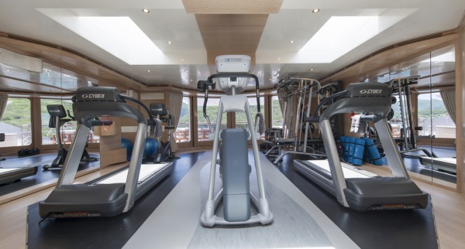Quattroelle Yacht - Gym Photo by Klaus Jordan Quattroelle Yacht - Gym Photo by Klaus Jordan