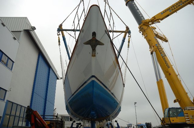 Newly refitted 90ft sailing yacht WAVELENGTH (ex Boo Too) re-launched by Holland Jachtbouw