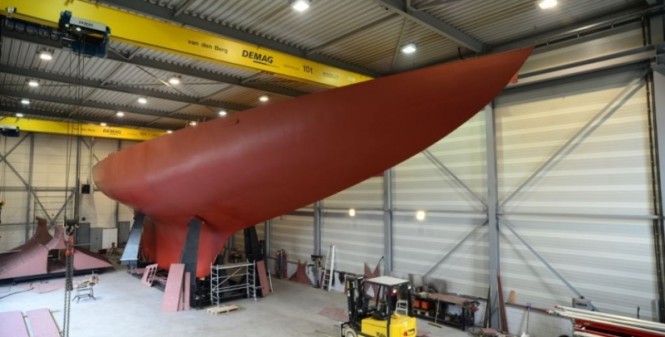 Replica of Ingomar Yacht Replica of Ingomar Yacht