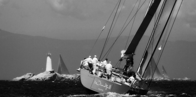 SW 94 Yacht Windfall on Race Day 3 SW 94 Yacht Windfall on Race Day 3
