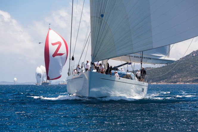 Salperton, overall winner - Loro Piana Superyacht Regatta 2013 © Jeff Brown/Superyacht Media