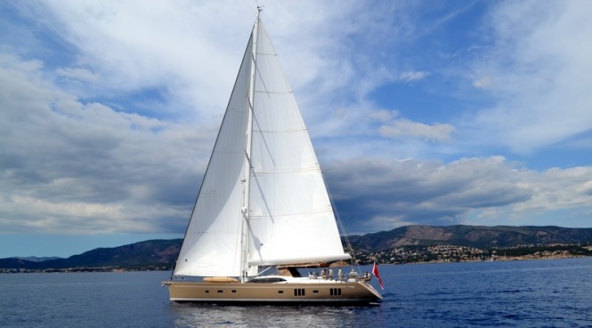Recently launched sailing yacht KARIBU – a second Oyster 885 yacht by Oyster Yachts