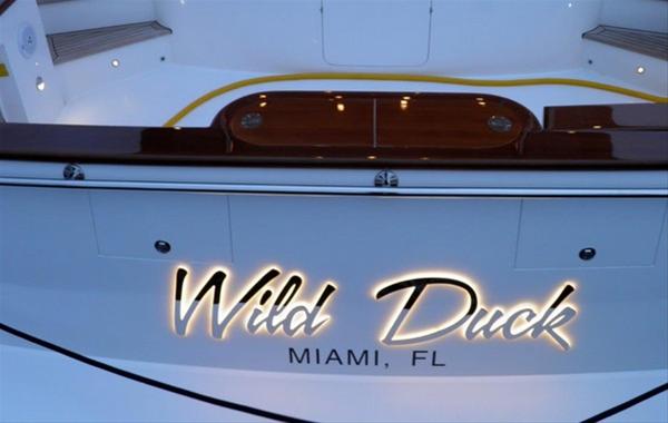 Wild Duck Yacht - aft view Wild Duck Yacht - aft view