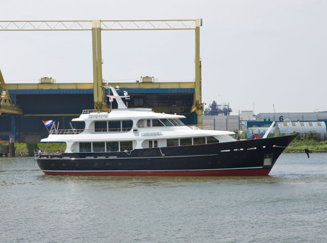FEEBE boarding equipment for 33m Lynx luxury yacht HELIAD II