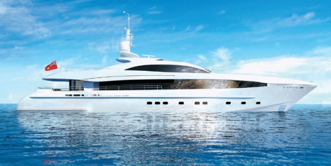 All-new 40m motor yacht Project GALATEA (hull 15640) by Heesen