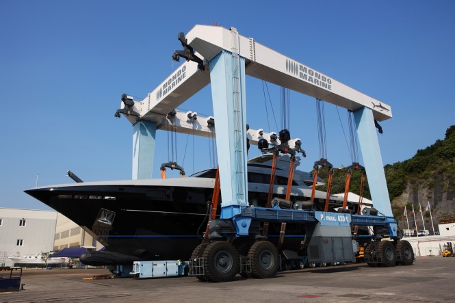 Mondo Marine announces launch of 41m motor yacht NAMELESS