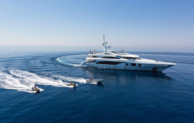55m Motor Yacht OCEAN PARADISE at the MYS