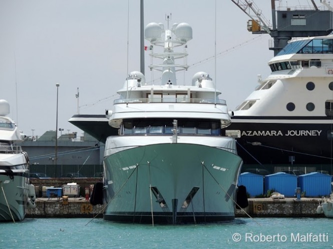 67m Feadship yacht Drizzle in Livorno Italy - Photo by Roberto Malfatti 67m Feadship yacht Drizzle in Livorno Italy - Photo by Roberto Malfatti