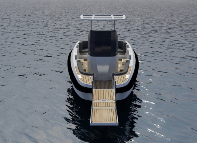 850ST Yacht Tender Project - front view 850ST Yacht Tender Project - front view