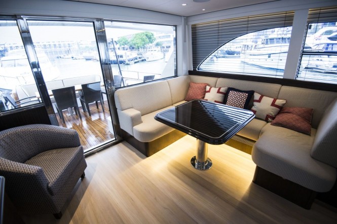Aboard Strathearn Yacht Aboard Strathearn Yacht