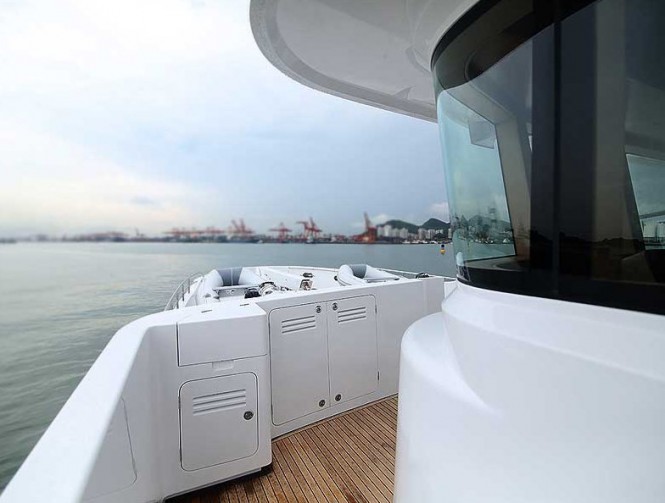 Aboard superyacht Aurora