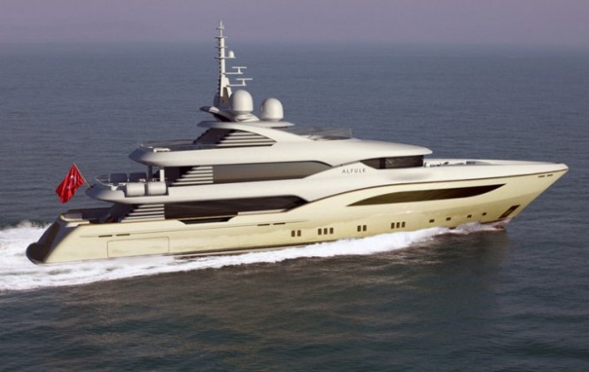 Bilgin launches hull of Bilgin 164 motor yacht ALFULK