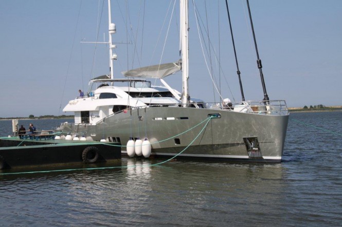 Conrad 115 motor-sailer yacht LUNAR launched by Conrad Shipyard