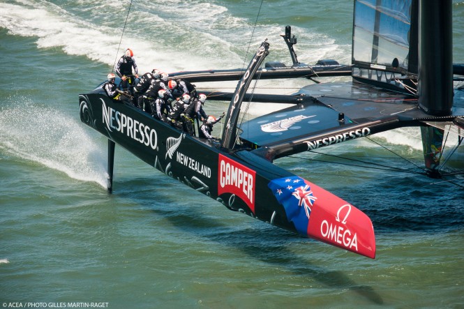 Second point for Emirates Team New Zealand in Louis Vuitton Cup
