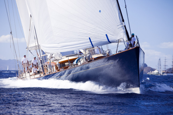 Superyacht Cup Palma 2013 attended by Frers-designed sailing yacht REBECCA