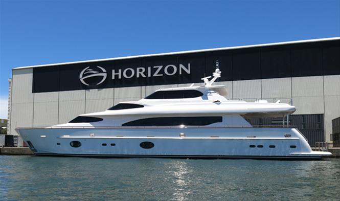Horizon RP105 motor yacht AGORA to embark on maiden voyage to Japan today