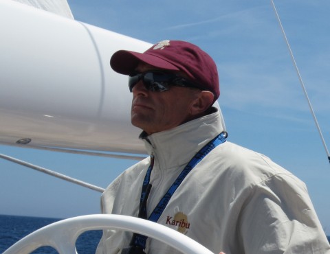 Jesper Bank on Karibu Yacht Jesper Bank on Karibu Yacht
