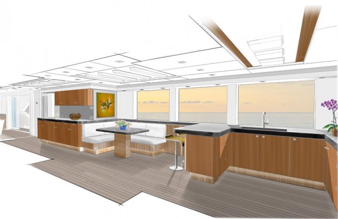 Liberty Yacht Design - Galley Liberty Yacht Design - Galley